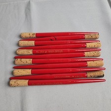 Vintage General Pencil Co No.204 Cork Grip Pencils Lot of 11 USA Made