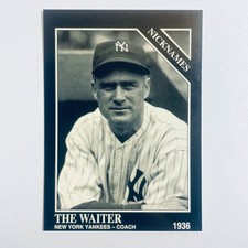 Earl Combs The Waiter Cad #732 1993 Mega Cards  Sporting News