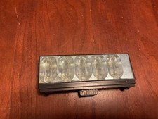 Sylvania Flash Bar Used One Side 5 Unused Flash Bulbs Vintage