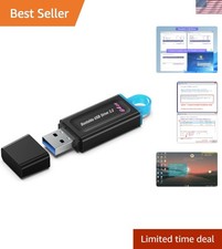 64GB - Bootable USB Drive 3.2 for Windows 11/10 / 8.1/7, Install/Recovery, No...