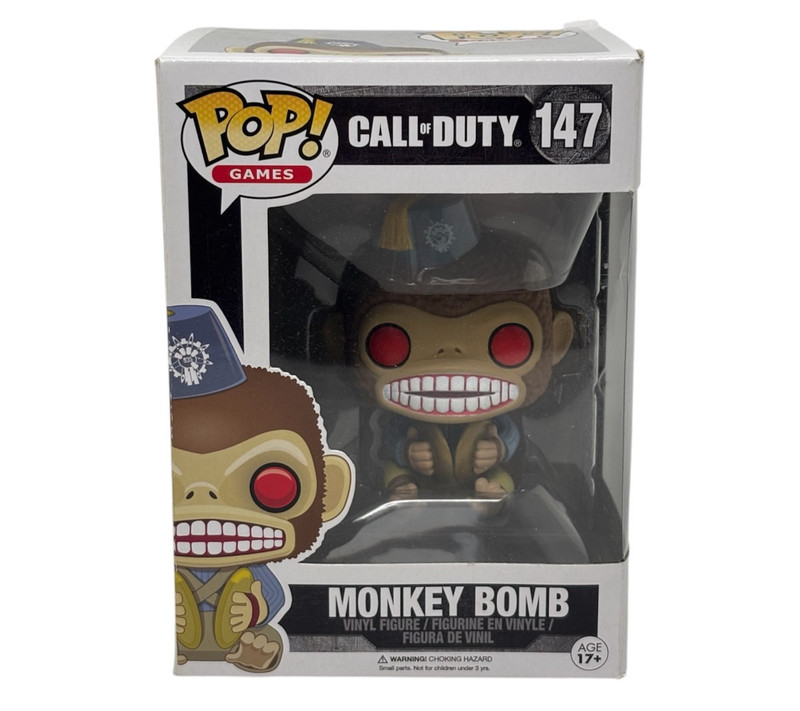 Call of Duty Zombies Monkey Bomb Vinyl Figure #147 Funko Pop! Games