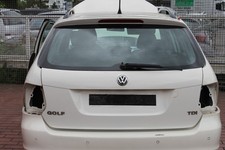 VW Golf 5 Variant 1.9 TDI Farbe Weiss LR9A Heckklappe ohne Anbauteile 61796