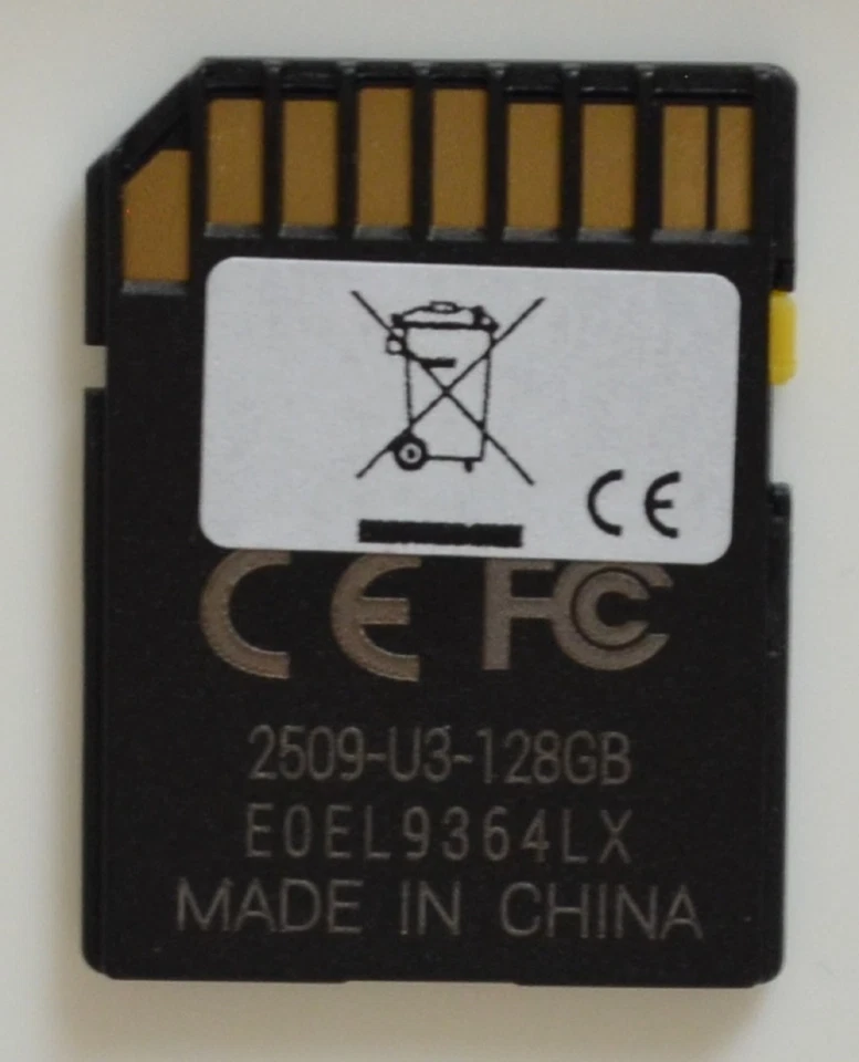 256 GB SD XC Speicherkarte SDXC SDHC Karte UHS 1 für Digital Kamera Nikon D5100 - Bild 2 von 4