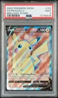 2022 Pokemon SWSH Brilliant Stars Pikachu V Full Art Holo 157/172 PSA 9