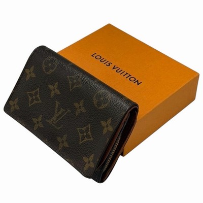 Original Louis Vuitton Portefeuille Trésor Geldbörse (L-Form) M61736 Box CT1005