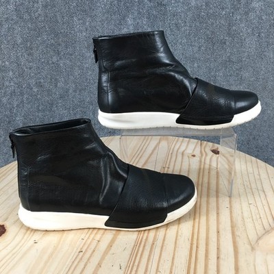 Nike Benassi Lux Boots Womens 8 Ankle Bootie Back Zip Comfort Round Toe Black