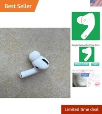 Single Right Earbud Replacement for AirPods Pro 1st Gen - White Plastic Design