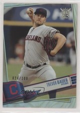 2019 Topps Big League Rainbow Foil 24/100 Trevor Bauer #75 2f9