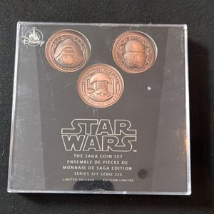 Disney Star Wars The Saga Coin Set Limited Release Series 3/3 Collectible