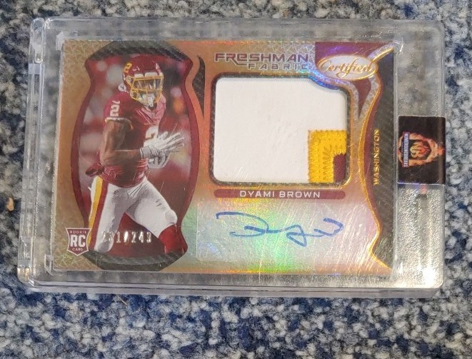 Dyami Brown Panini Certified #223 Mirror