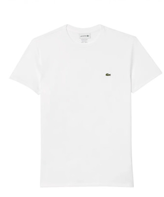 Lacoste Herren T-Shirt Weiß Größe L Neu mit Etikett Shirt Kurzarm