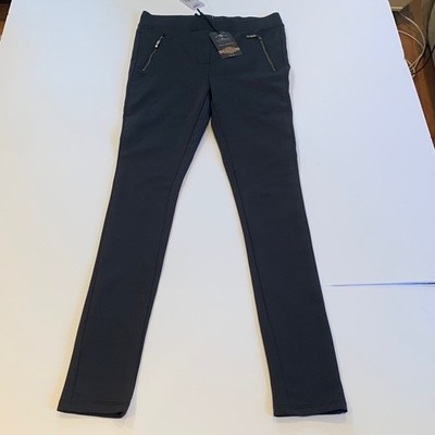 NEW Mavi Jeans Dark Gray Straight Skinny Stretch Pants Women s Size 27 Small