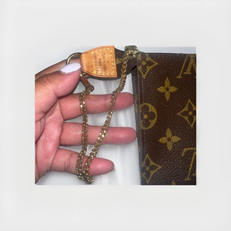 Louis Vuitton Monogram Mini Pochette Accessoires- VGC!!! - Image 3 of 4