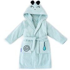 Milk Moo Sangaloz Toddler Robe, Kids Robe, 100 Cotton Kids Bathrobe, Ultra Soft