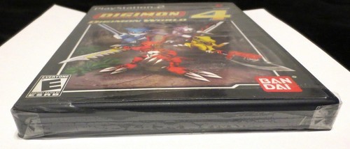 PS2 DIGIMON WORLD 4 DIGITAL MONSTERS BRAND NEW FACTORY Y-FOLD SEALED ULTRA RARE - Picture 3 of 5