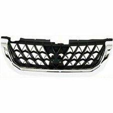Grille Chrome Shell And Painted Black Insert Fits Montero Sport Mi1200227