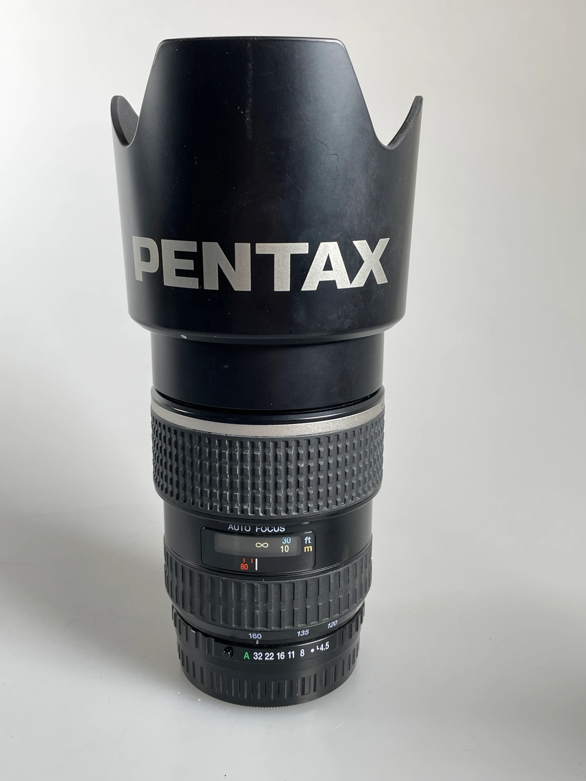 SMC Pentax FA 645 80-160mm F4.5 AF Zoom Lens w/Hood for 645N NII