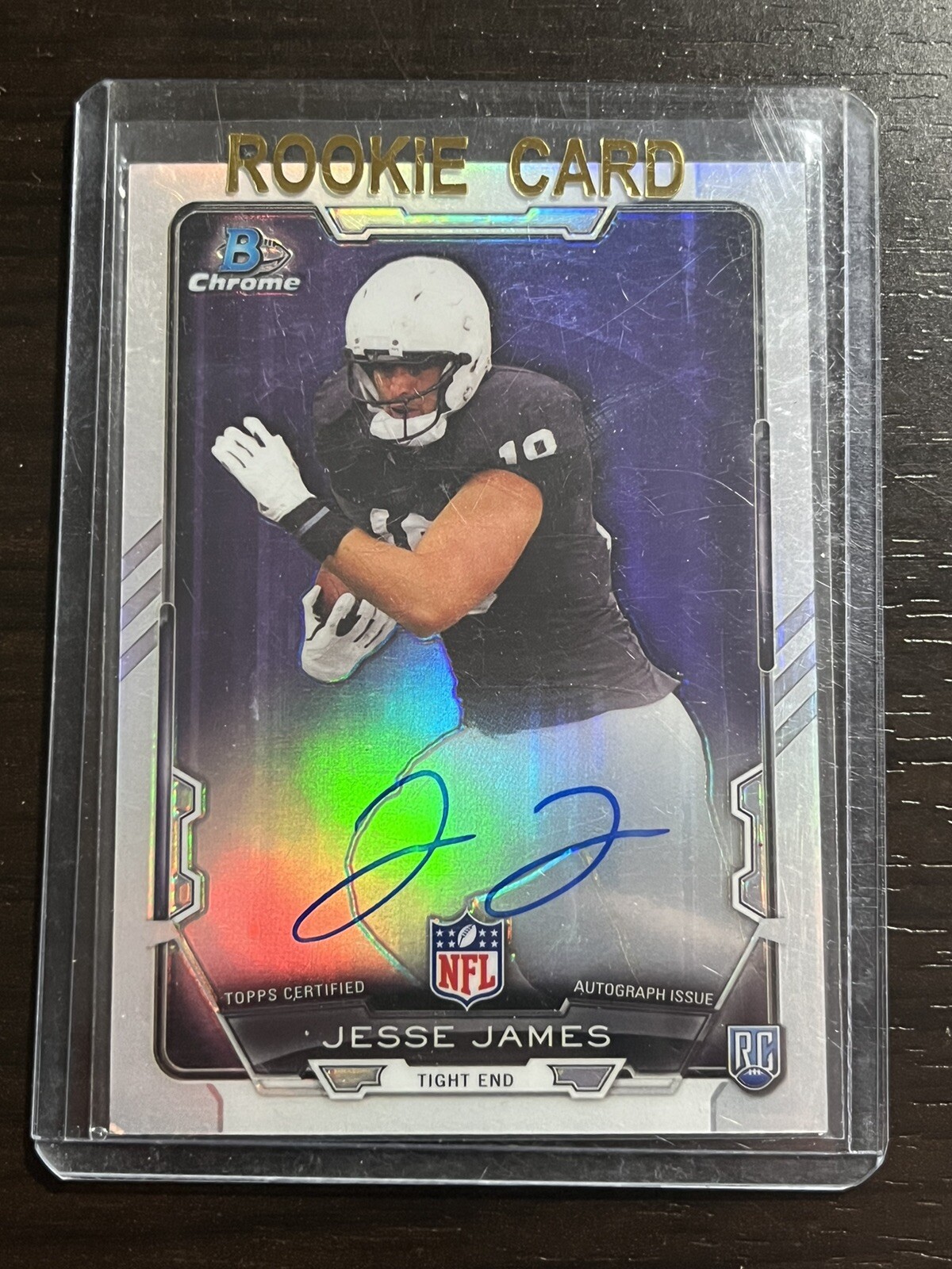 Jesse James Bowman Rookie Chrome Refractor Autographs #JJ Base