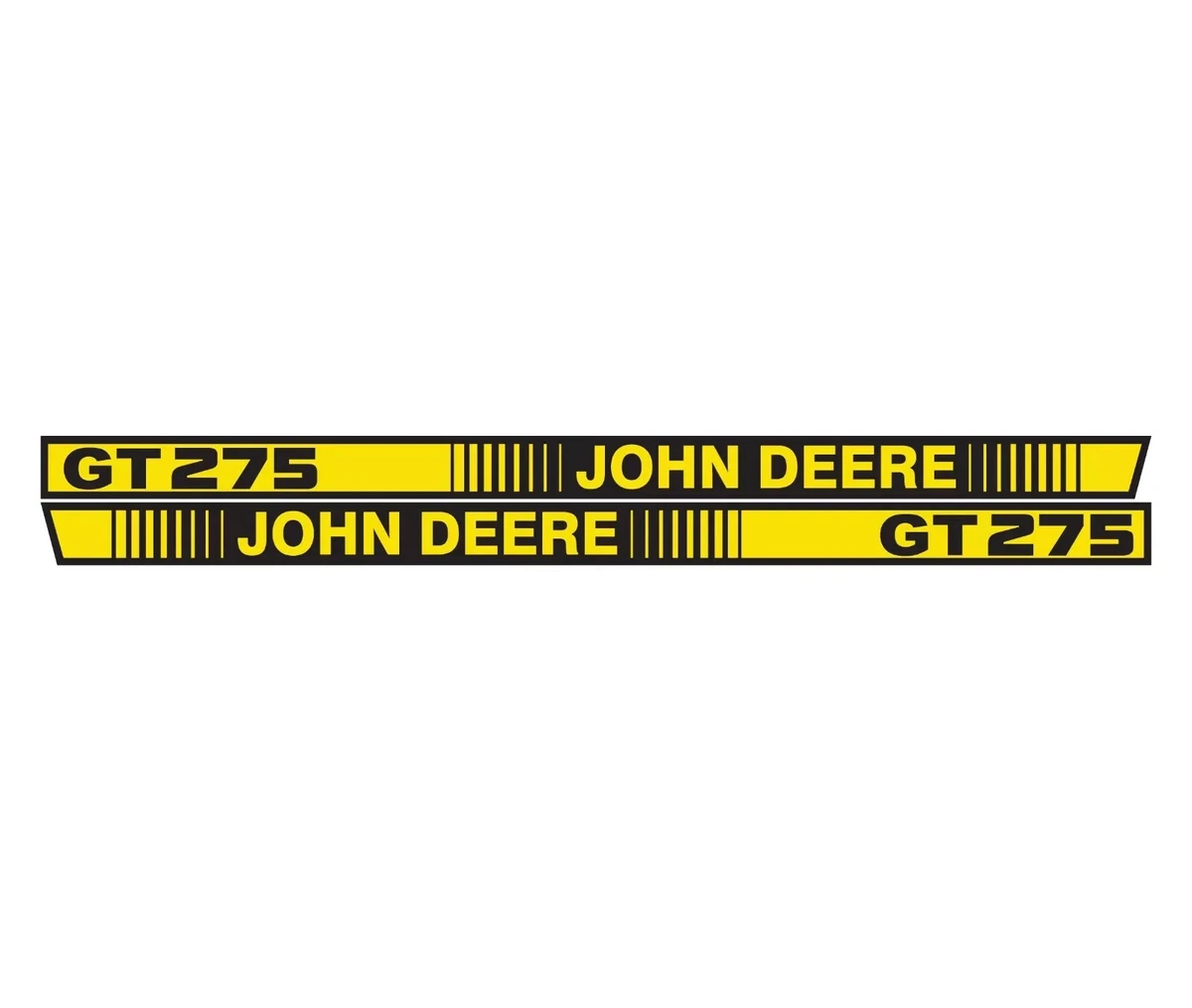 Juego De Calcomanías Para Moldura De Capó John Deere - BJD155, Original, Repuesto OEM