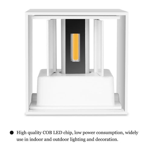 Lámpara de Pared LED IP65 Aplique Exterior para Balcón, Porche, Jardín, Patio y Pasillo - Imagen 13 de 24