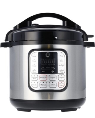 MasterChef Electric 10-in-1 Multi Cooker - 6qt - 18 Cooking Presets - Open Box