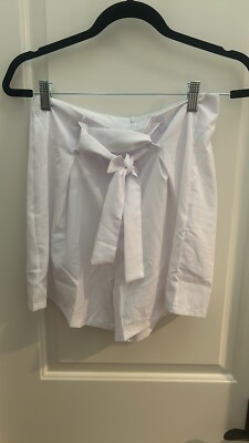 Brand New Ladies White High Waisted top With Belt