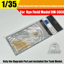 1/35 British Sherman VC Firefly Tank Metal Gun Barrel Kit for Rye Field RM-5038