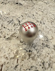 6 Speed Tear Drop Textured Silver Aluminum Racing Shift Knob For Honda Acura JDM