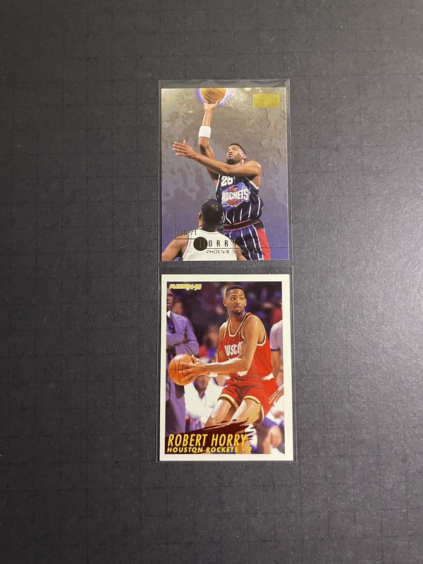 Robert Horry Basketball Card Lot - Houston Rockets (6)
