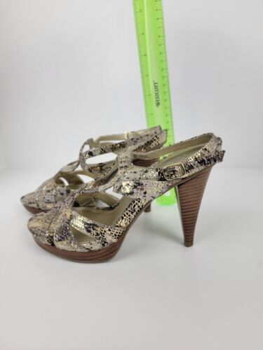 Kenneth Cole Reaction Women's Rise Guy Shoes High Healed Straps Size 7M - Picture 9 of 14