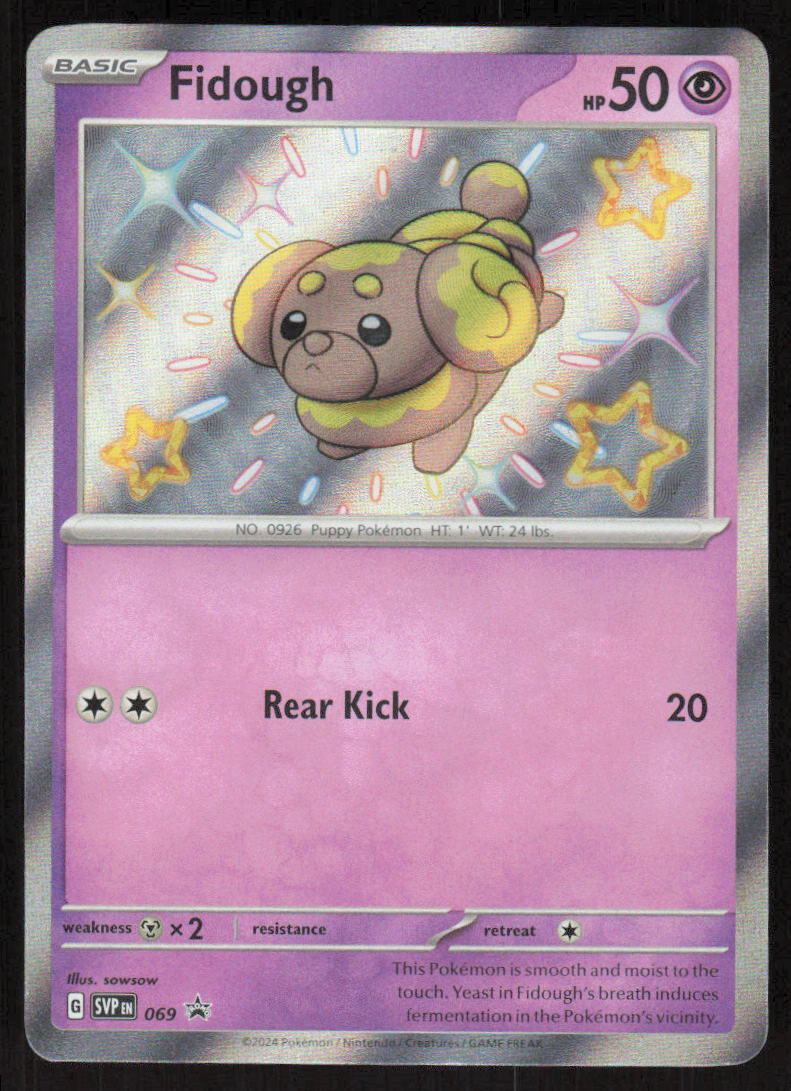 CUESOUL FIDOカード Pokemon Fidough (97/258) Scarlet & Violet NM | eBay