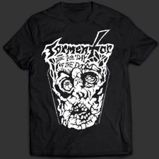 VTG Tormentor band black T-shirt Unisex SHORT SLEEVE All sizes XX304