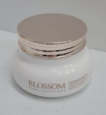 Blossom Coconut Masque Deep Conditioner Moisture Hair Mask Dry Damaged Hair 8oz