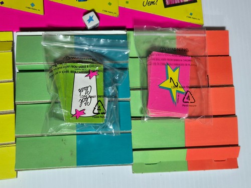 Vintage 1986 Jem Fashion Flash Board Game Milton Bradley Hasbro Nearly Complete - Picture 4 of 24