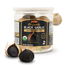 MW Polar USDA Organic Black Garlic 5 oz Pack of 6, Whole Bulbs, Easy Peel, All