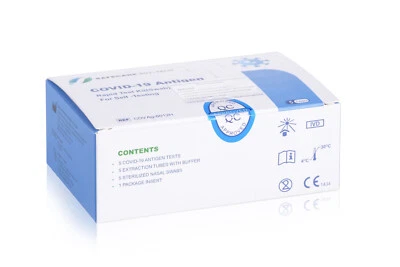 SAFECARE BIOTECH SafeCare Bio-Tech COVID-19 Antigen-Schnelltest Nasal Laientest Selbsttest 5er