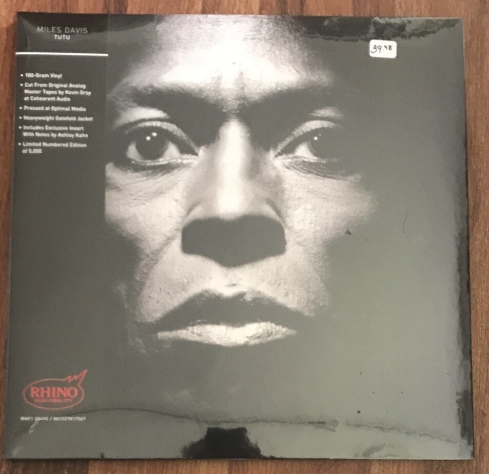 Miles Davis - Tutu LP [Vinyl New] Limited 180gm Jazz Record Rhino