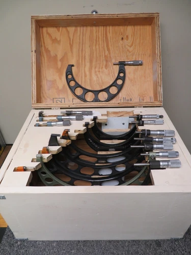 0-12" Micrometer Set Various Brands - Mitutoyo Starrett B&S Lufkin PN18