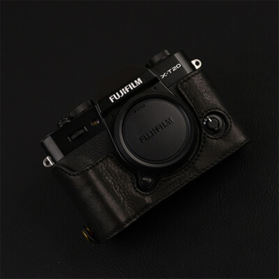 Leather Half Case For Fujifilm XT30 XT20 XT10 Camera Handmade