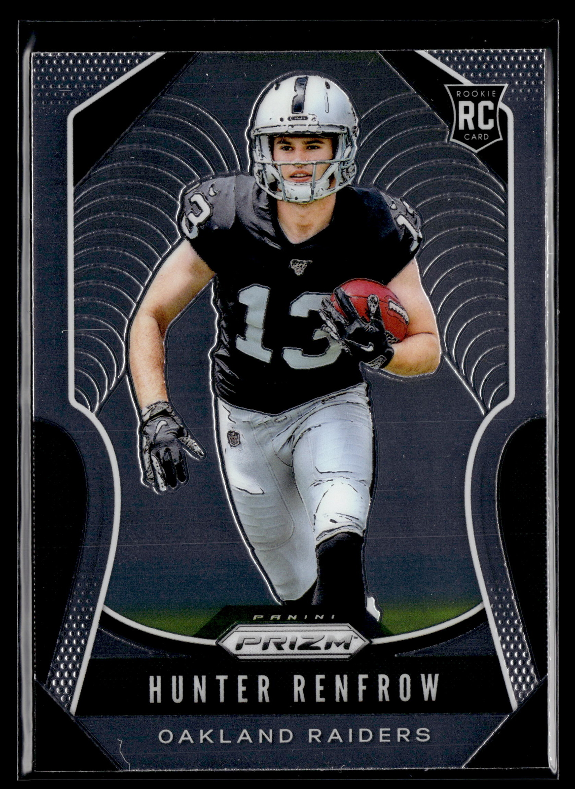 2019 Panini Prizm Hunter Renfrow 357  RC    Rookie