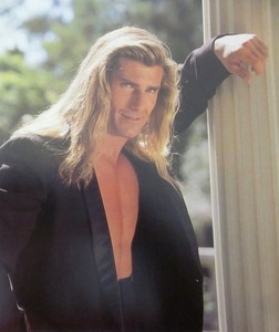 Fabio Lanzoni Clipping Acapulco H E A T Sexy Color Photo 1990s