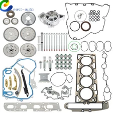 For 2010-2016 GM Ecotec 2.0L 2.4L Timing Chain Gears Kit Head Gasket Bolts Set