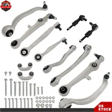 12× Front Upper Lower Control Arms Kit For 2000-2008 Audi A4 Quattro B6 B7 2.0L