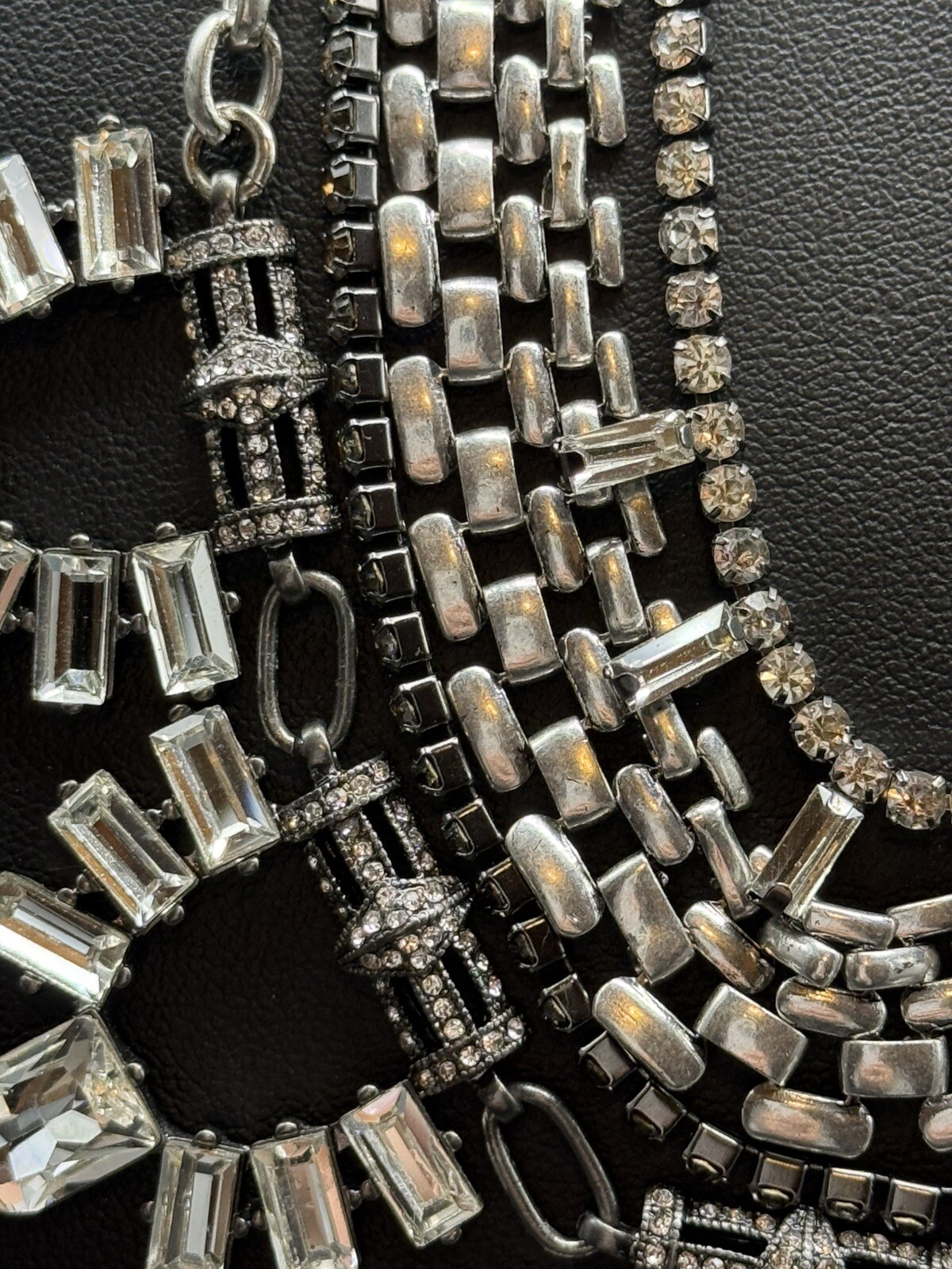 Vintage Ruby Rd Rhinestone Statement Necklace Pro… - image 5