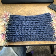 Crotcheted hand warmer