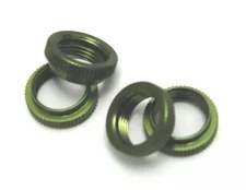 STRC Aluminum Shock Collar w/O-Ring (4) Green STA80034G Yeti / Wraith / EXO