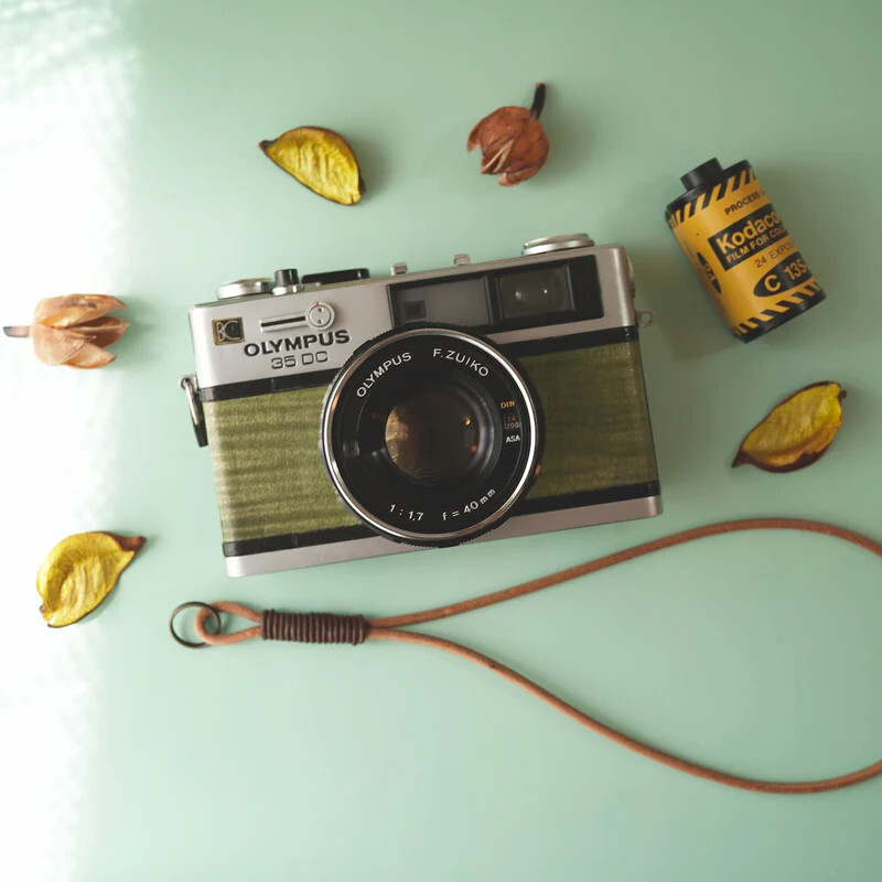 オリンパスフィルムカメラ　Macha camera Macha Camera Remake Olympus 35DC 35mm Camera | eBay