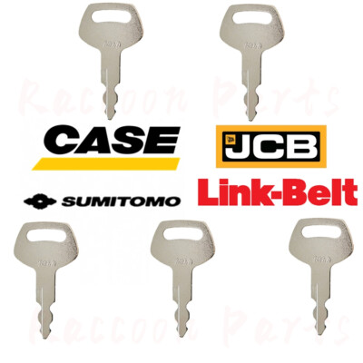 3x S450 Key For Case IH Linkbelt JCB Sumitomo Plant Excavator - Foto 10