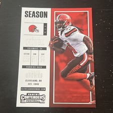 2017 Panini Contenders Season Ticket Isaiah Crowell #45