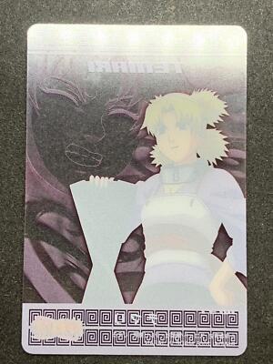 Temari No.37 NARUTO Card Game TCG BANDAI 2005 Japanese Vary Rare